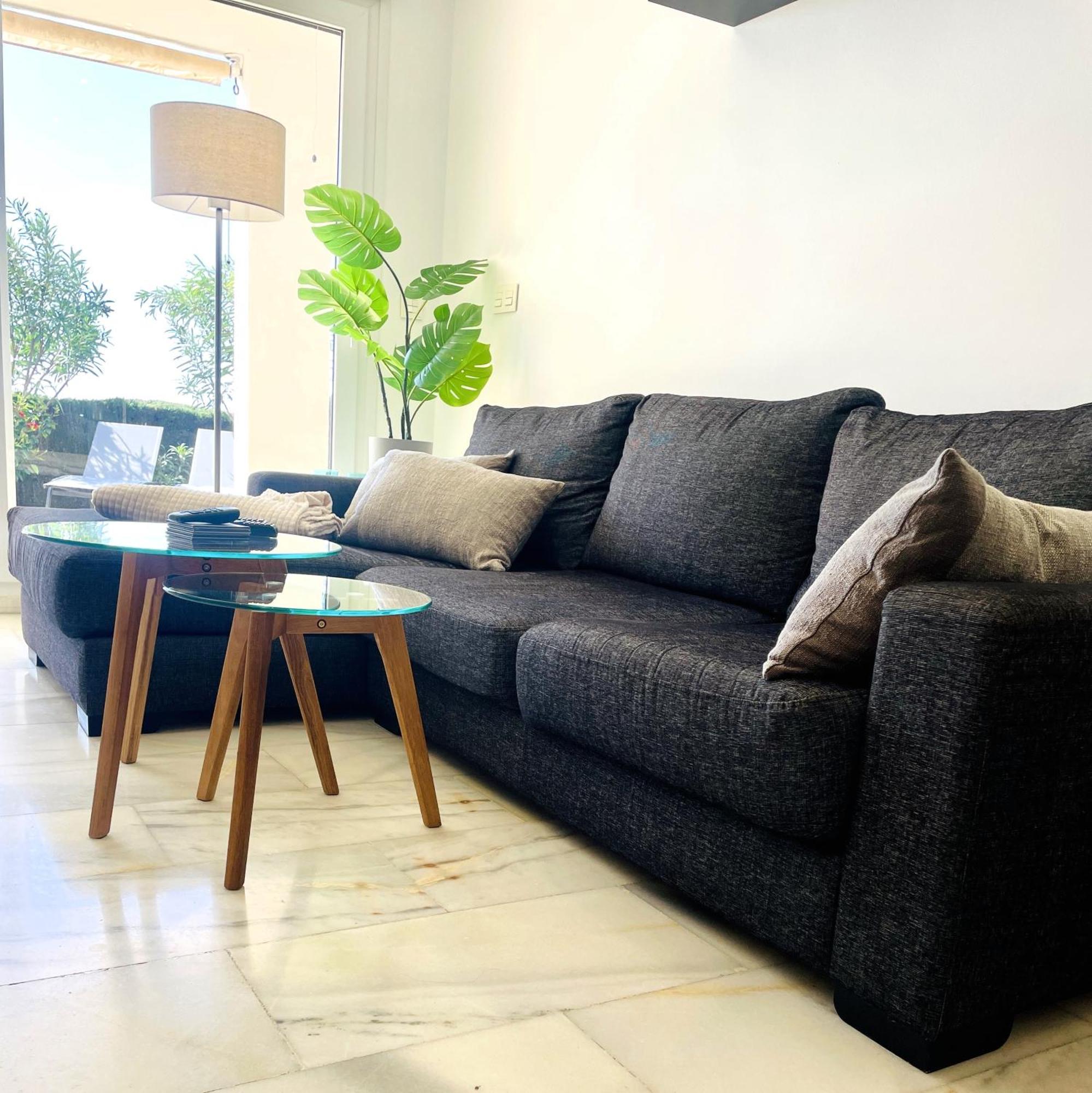 Modern Garden Apartment With A Fantastic Sea View And A Private Garden Sitio de Calahonda ภายนอก รูปภาพ